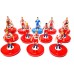 Subbuteo Andrew Table Soccer Hamburg 2016-17 on Classic Hasbro bases